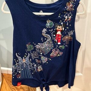 Disney Main Street Electrical Parade 50 Women’s Top Size L